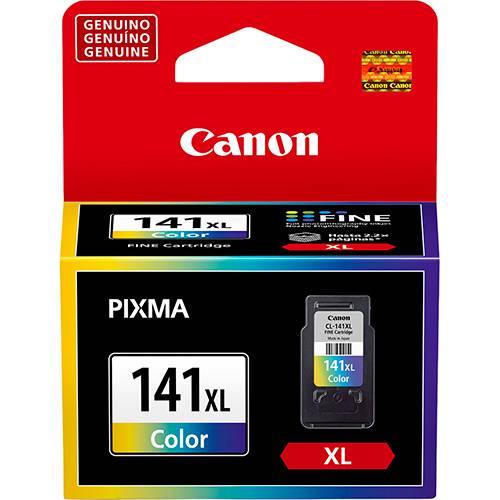 Tamanhos, Medidas e Dimensões do produto Cartucho de Tinta Canon Cl-141xl Color