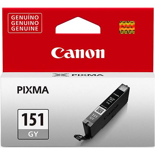 Tamanhos, Medidas e Dimensões do produto Cartucho de Tinta Canon Cli-151 Cinza
