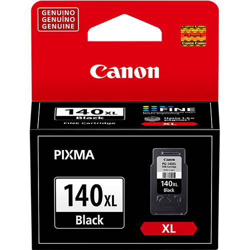 Tamanhos, Medidas e Dimensões do produto Cartucho de Tinta Canon Pg-140xl Preto