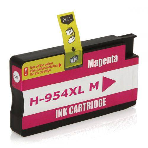 Tamanhos, Medidas e Dimensões do produto Cartucho de Tinta Compatível HP 954XL L0S65AB Magenta