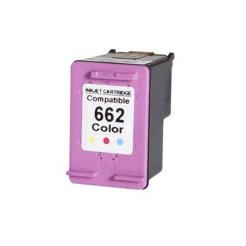 Tamanhos, Medidas e Dimensões do produto Cartucho de Tinta HP 662 Color 7ml | Compatível