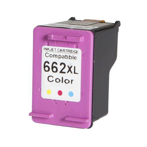 Tamanhos, Medidas e Dimensões do produto Cartucho de Tinta HP 662XL Color 12ml | Compatível