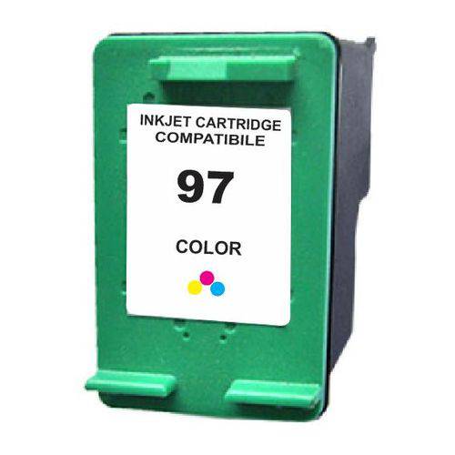 Tamanhos, Medidas e Dimensões do produto Cartucho de Tinta HP 97 C9363WB Colorido 12ml | Compatível