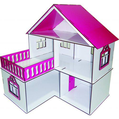 Tamanhos, Medidas e Dimensões do produto Casa de Bonecas Escala Polly Modelo July Sonhos - Darama