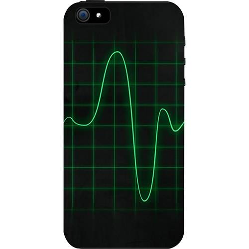 Tamanhos, Medidas e Dimensões do produto Case Apple IPhone 5 Custom4U Cardio Life