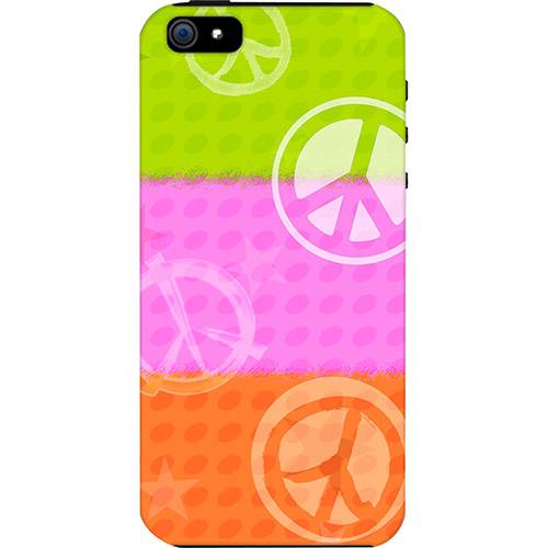 Tamanhos, Medidas e Dimensões do produto Case Apple IPhone 5 Neon Peace Custom4U