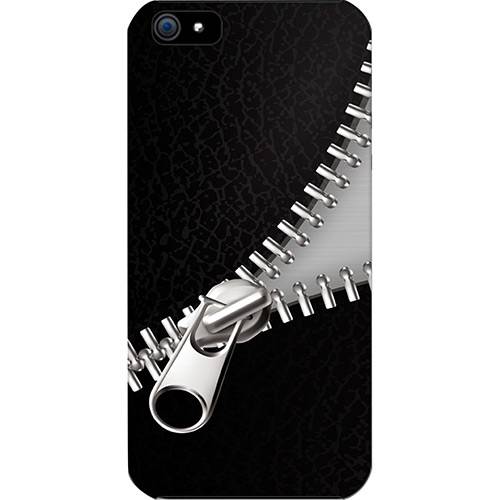 Tamanhos, Medidas e Dimensões do produto Case P/ Apple IPhone 5 - Zipper Curve - Custom4U