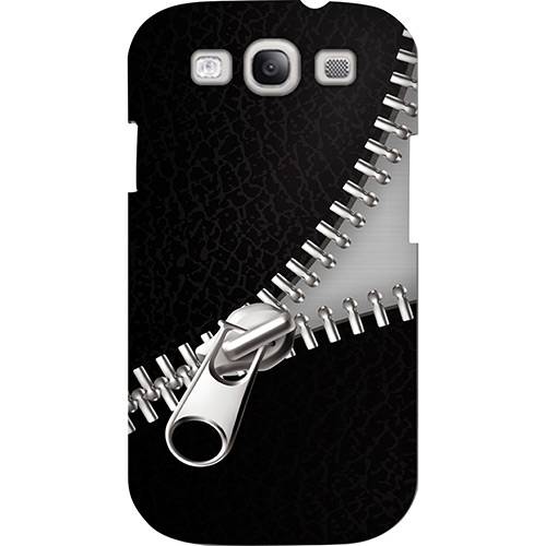 Tamanhos, Medidas e Dimensões do produto Case P/ Samsung Galaxy SIII - Zipper Curve - Custom4U