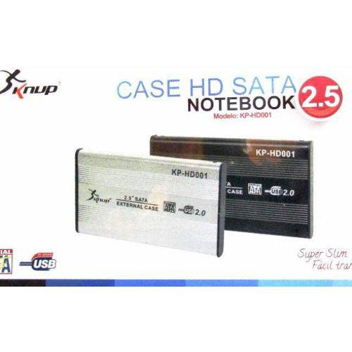 Tamanhos, Medidas e Dimensões do produto Case para Hd de Notebook 2.5 Knup Kp-Hd001 Usb 2.0