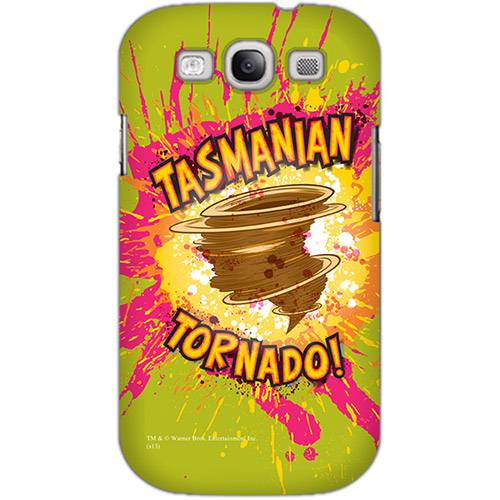 Tamanhos, Medidas e Dimensões do produto Case Samsung Galaxy S III Custom4U Tasmanian Tornado