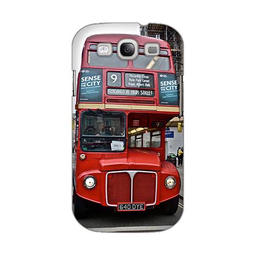 Tamanhos, Medidas e Dimensões do produto Case Samsung Galaxy SIII London Bus Custom4U Vermelha