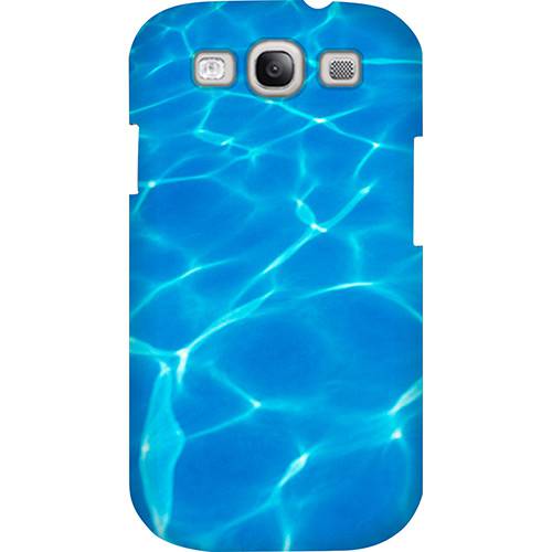 Tamanhos, Medidas e Dimensões do produto Case Samsung Galaxy SIII Piscina Custom4U Azul