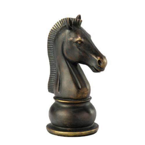 Tamanhos, Medidas e Dimensões do produto Cavalo Decorativo de Poliresina Preto - Lyor