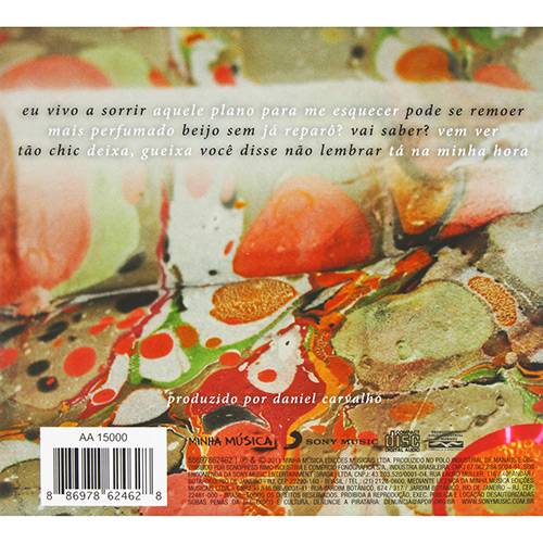 Tamanhos, Medidas e Dimensões do produto CD Adriana Calcanhotto - o Micróbio do Samba