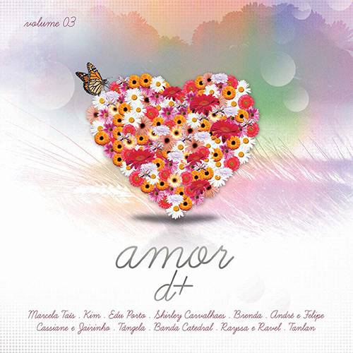 Tamanhos, Medidas e Dimensões do produto CD - Amor D+ - Vol. 3