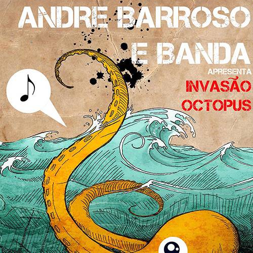 Tamanhos, Medidas e Dimensões do produto CD - André Barroso - Invasão Octopus