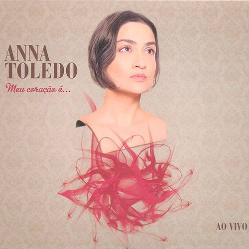 Tamanhos, Medidas e Dimensões do produto CD - Anna Toledo - Meu Coração é ... ao Vivo