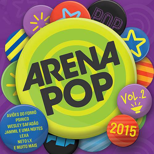 Tamanhos, Medidas e Dimensões do produto CD - Arena Pop Volume 2