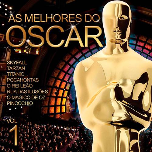 Tamanhos, Medidas e Dimensões do produto CD - as Melhores do Oscar - Vol. 1