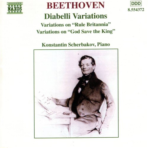 Tamanhos, Medidas e Dimensões do produto CD Beethoven - Diabelli Variations