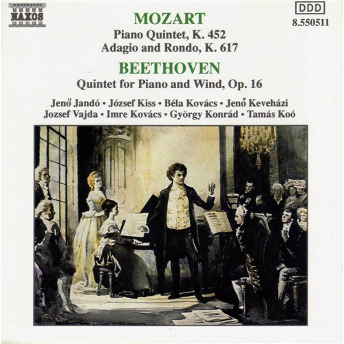 Tamanhos, Medidas e Dimensões do produto CD Beethoven - Quintet In e Flat Major