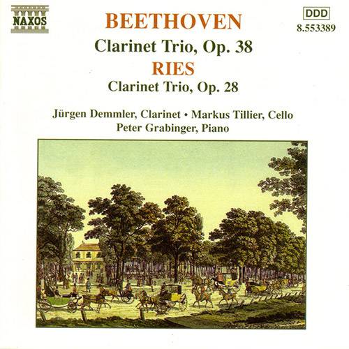Tamanhos, Medidas e Dimensões do produto CD Beethoven Ries - Clarinet Trios