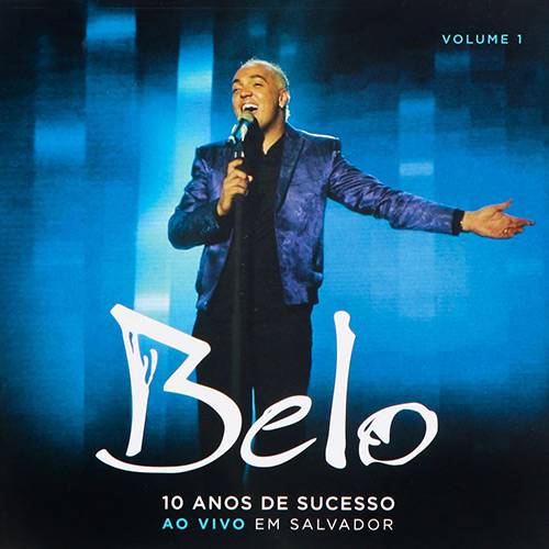 Tamanhos, Medidas e Dimensões do produto CD Belo: 10 Anos de Sucesso (Ao Vivo) - Vol. 1