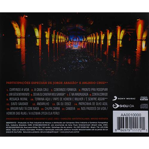 Tamanhos, Medidas e Dimensões do produto CD Bom Gosto - Deixa eu Cantar Meu Samba (2010)