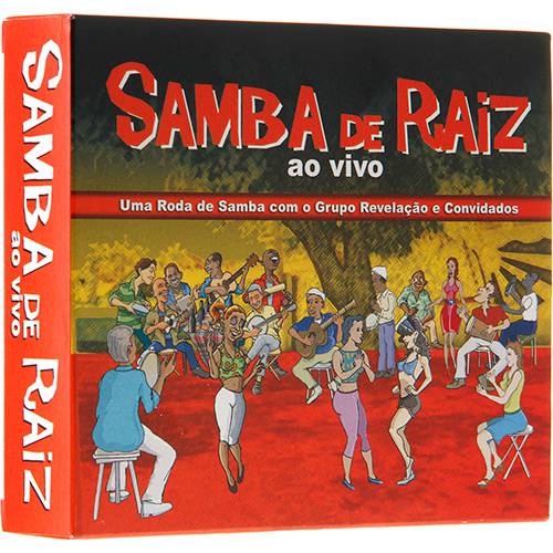 Tamanhos, Medidas e Dimensões do produto CD - Box Samba de Raiz ao Vivo - uma Roda de Samba com o Grupo Revelação e Convidados (3 CDs)