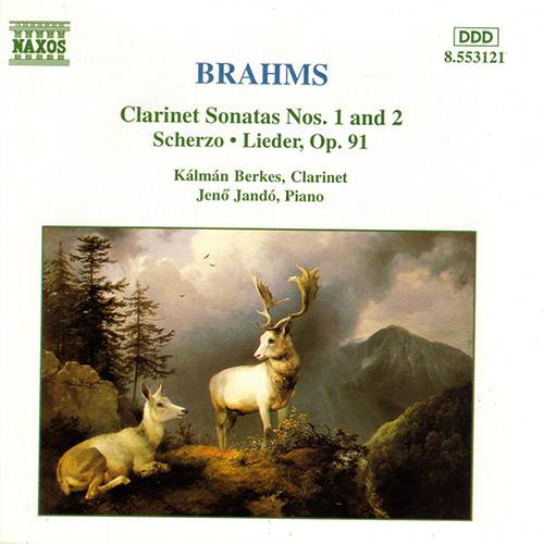 Tamanhos, Medidas e Dimensões do produto CD Brahms - Clarinet Sonatas 1 And 2
