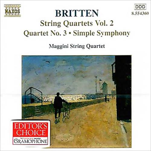 Tamanhos, Medidas e Dimensões do produto CD Britten - String Quartets - Vol. 2 - IMPORTADO