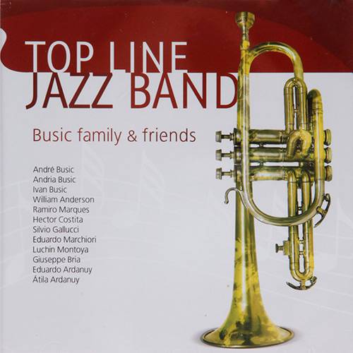Tamanhos, Medidas e Dimensões do produto CD - Busic Family & Friends - Top Line Jazz Band