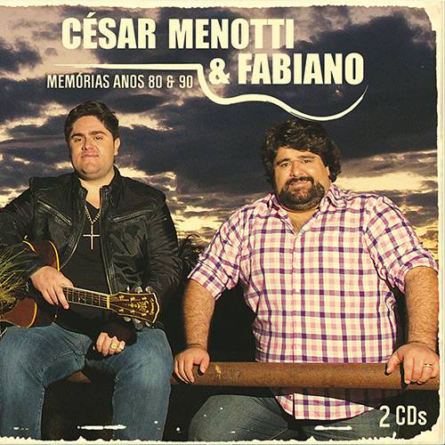 Tamanhos, Medidas e Dimensões do produto CD - César Menotti & Fabiano: Memórias Anos 80 e 90 (Duplo)