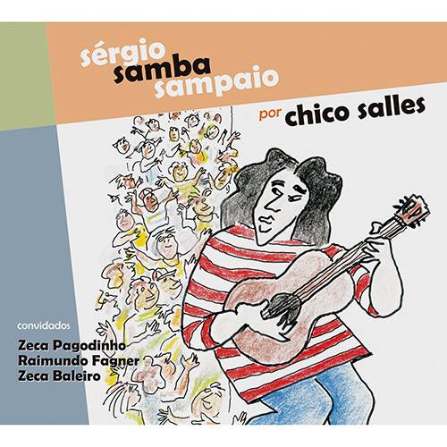 Tamanhos, Medidas e Dimensões do produto CD - Chico Salles: Sérgio Samba Sampaio