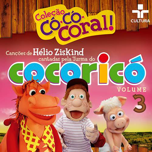 Tamanhos, Medidas e Dimensões do produto CD - Cocorocó - Coleção Có-Có-Coral! - Volume 3