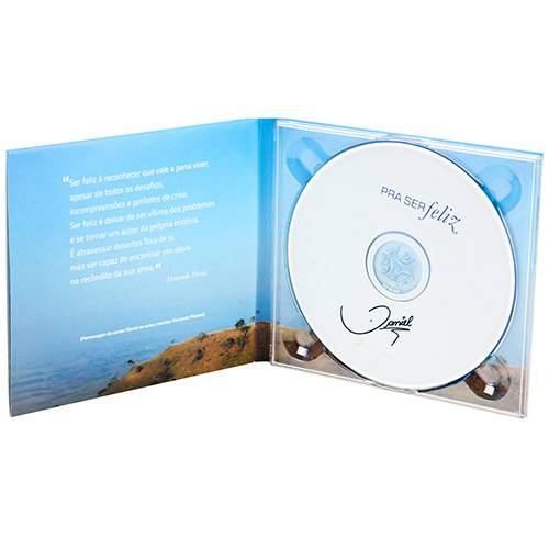 Tamanhos, Medidas e Dimensões do produto CD Daniel - Pra Ser Feliz