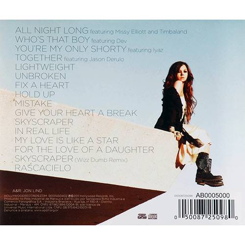 Tamanhos, Medidas e Dimensões do produto CD Demi Lovato - Unbroken
