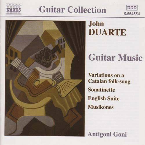 Tamanhos, Medidas e Dimensões do produto CD Duarte - Guitar Music