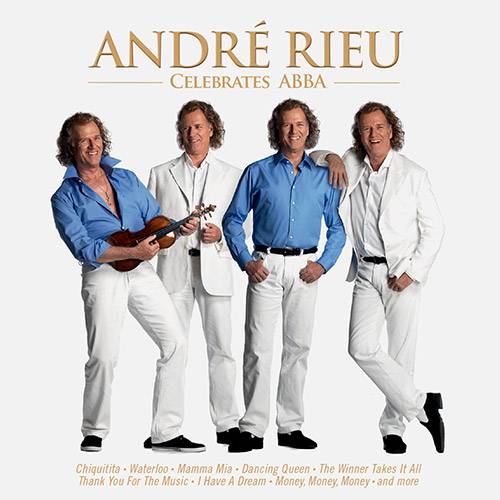 Tamanhos, Medidas e Dimensões do produto CD Duplo André Rieu - Celebrates Abba
