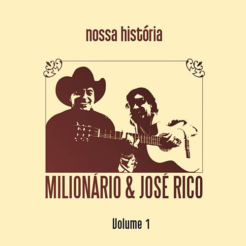 Tamanhos, Medidas e Dimensões do produto CD Duplo Milionário & José Rico - Nossa História Vol. 1