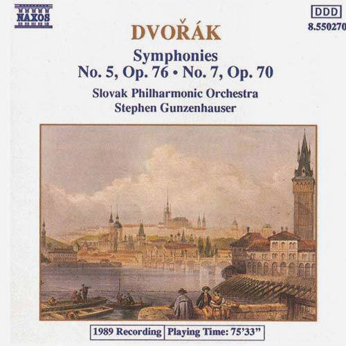 Tamanhos, Medidas e Dimensões do produto CD Dvorak - Symphonies 5 & 7