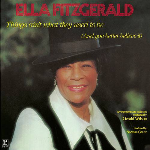 Tamanhos, Medidas e Dimensões do produto CD - Ella Fitzgerald: Things Ain't What They Used To Be