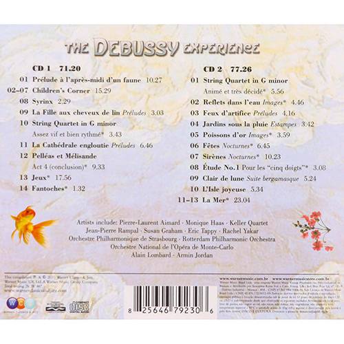 Tamanhos, Medidas e Dimensões do produto CD Experience - The Debussy Experience