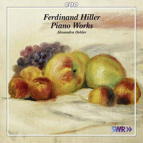 Tamanhos, Medidas e Dimensões do produto CD - Ferdinand Hiller: Piano Works