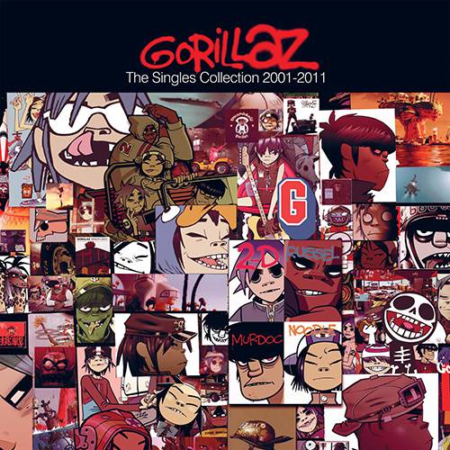 Tamanhos, Medidas e Dimensões do produto Cd - Gorillaz - The Singles Collection 2001-2011