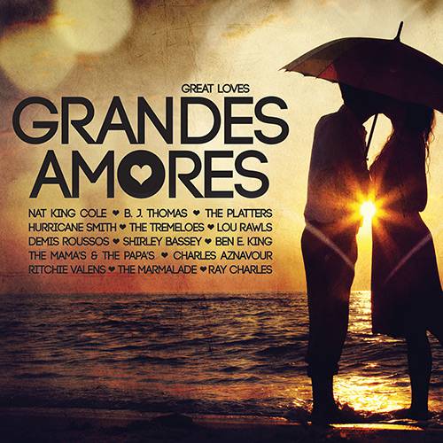 Tamanhos, Medidas e Dimensões do produto CD - Grandes Amores: Great Lovers