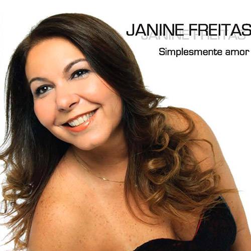 Tamanhos, Medidas e Dimensões do produto CD - Janine Freitas - Simplesmente Amor