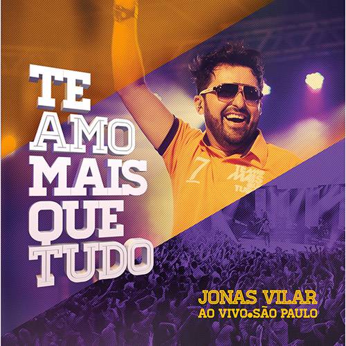 Tamanhos, Medidas e Dimensões do produto CD - Jonas Vilar - te Amo Mais que Tudo