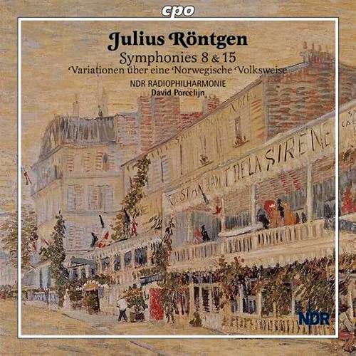 Tamanhos, Medidas e Dimensões do produto CD Julius Röntgen - Symphonies 8 & 15