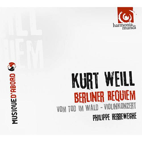 Tamanhos, Medidas e Dimensões do produto CD Kurt Weill - Berliner Requiem - Vom Tod Im Wald - Musique D'Abord